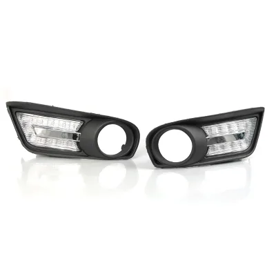 Hot Selling Products LED DRL Headlights Daytime Running Lights Fog Lights for Nissan Tiida 11-15