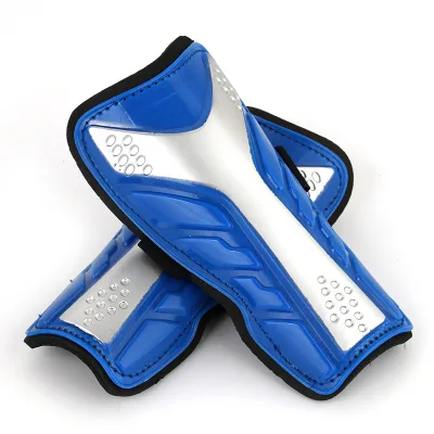 Custom Manufacture Electroplating Adult Children Shin Guards Protective Soccer ShinGuards