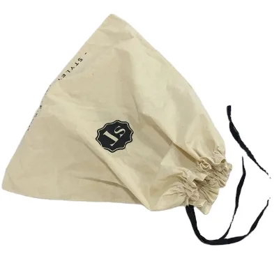 Wholesale Custom Drawstring Bag With Cotton Handle Printed Logo for Gifts Travel Promotions Outdoor Use