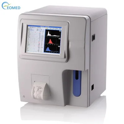 High Performance Hematology Analyzer Test Blood Cell Count 3 Part Wbc Differentiation for Clinical Lab Hospital CBC60