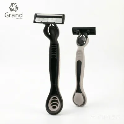 Premium Stainless Steel 5 Blade Non-Disposable Shaver With Custom Packaging for Hotel & Home Use