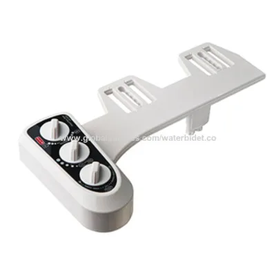 Warm water bidet with dual nozzles and self-cleaning function, one for everyone the other for female