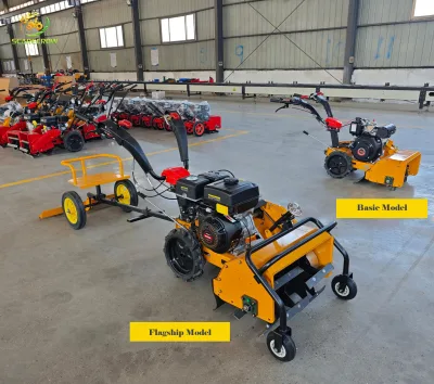 2025 New Model Self Propelled Four Wheel Drive Weeding and Tilling Machine with 15-20cm Tilling Depth for Deep Soil Preparation