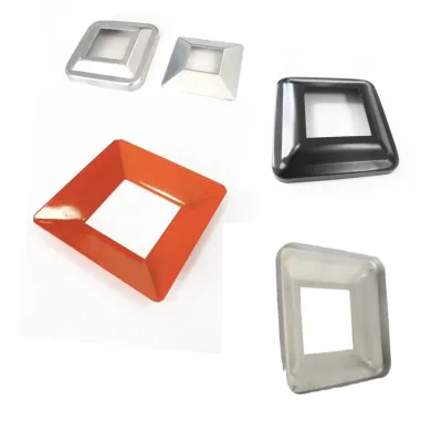 OEM Custom Heavy Duty Aluminium Square Metal Deck Post Base Cover for Post Base Handrail