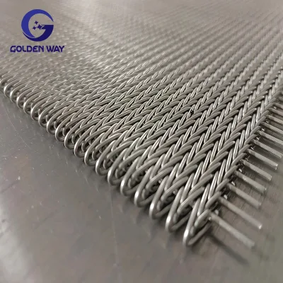 High-Quality Compound Balanced Weave Belt | Carbon Steel Compound Balanced Weave Conveyor Belt for Industrial Use | Durable