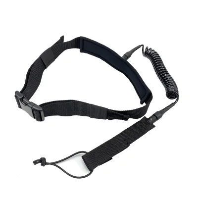 Surf Belt Leash Surf Waist Leash for Sale Sup Waist Coiled Leash CIMI or OEM 30 Days 100PCS CN;ZHE Double Lakes & Rivers Unisex