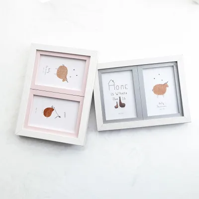 Eco-Friendly 6-Inch & 7-Inch Integrated Photo Frame Ornament Multiple Photos Displayed