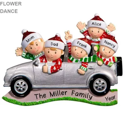 Family Christmas Tree Ornament