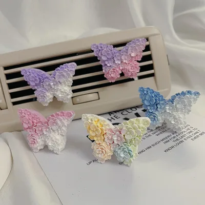 High-End Creative Car Perfume Butterfly Air Conditioning Outlet Aromatherapy Lasting Gift Car Decoration for Couples