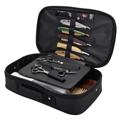 Multi-function Storage Organizer Bag for Clippers Combs Beauty Salon Hairstylist Barber Accessories Barber Bag
