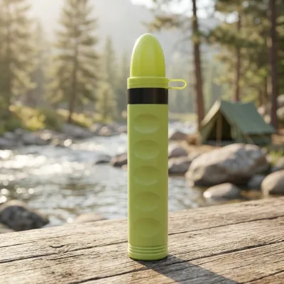 Portable Activated Carbon Survival Outdoor Water Purification System Emergency Drink Straw Filters 500L Capacity Lightweight