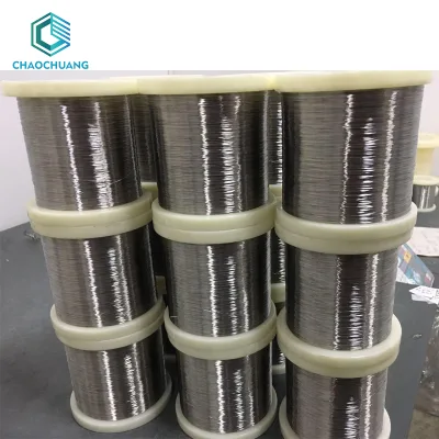 Battery Tab Connection 0.05mm 0.1mm 0.2mm 99.6% Pure Nickel Wire Ni200 Nickel 201 Wire for Lithium Battery Pack Welding