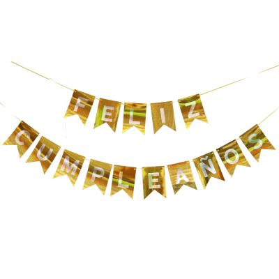 Spanish Party Banner Decoration Party Decorations Happy Birthday Banner
