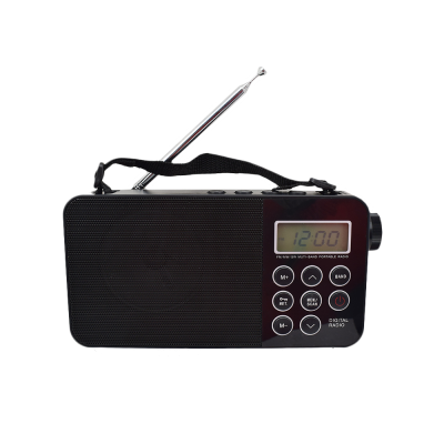 Vintage New Design Fm Radio with Big Buttons AC Plug Radio 220v Pll Radio