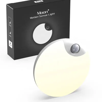Adjustable Brightness Motion Activated Lights Motion Sensor Wall Led Night Lamp for Kids Adults Bathroom Bedroom