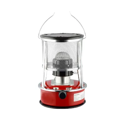 Outdoor Winter Camping Portable Kerosene Heater Piezo Ignition Smokeless Odorless 299 Sq ft 5000-9999 BTU/h Adjustable