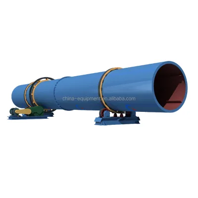Industrial Mining Drying System Equipment Mineral Limestone Sawdust Slurry Rotary Dryer Single Drum Rotary Dryer for Iron Ore