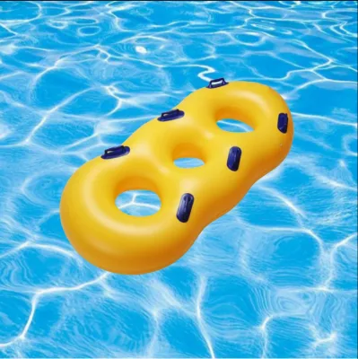 Water Park Party Toy High Quality 0.3MM PVC Heavy Duty Inflatable Swimming Ring CE Certified 3-Year Warranty Customizable Color