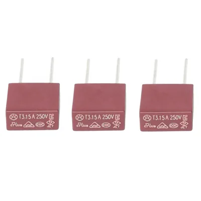 Subminiature Fuse 4x8mm 100mA-30A Time Lag 300VDC Micro Square Fuse