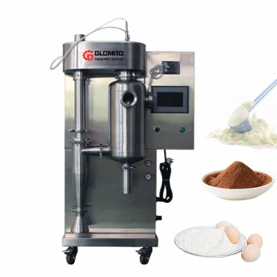 Mini Portable Spray Dryer 220V for Food Processing Small Batch Production & Rapid Prototyping High Capacity Stainless Steel