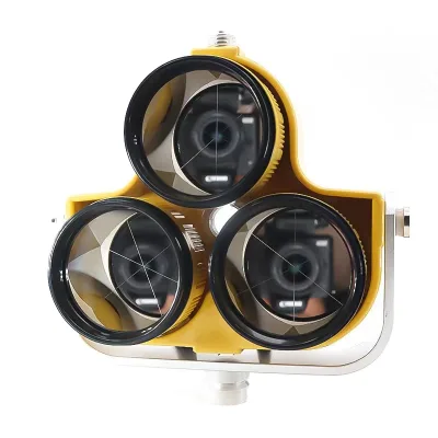High Precision Universal Triangular Prism Total Station Large Glass Material for Accurate Mapping and Measurement