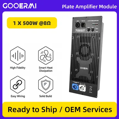 700ST 500W 8 Ohm Professional Active Subwoofer Plate Power Amplifier Board Module Fan Cooling Multi Protection Circuit