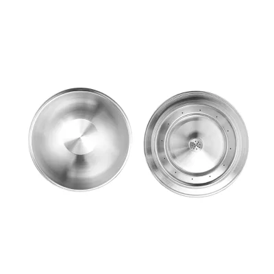 Recafimil High Quality Vertuo Coffee Machine Compatible Reusable Refillable Stainless Steel Coffee Pod Capsule