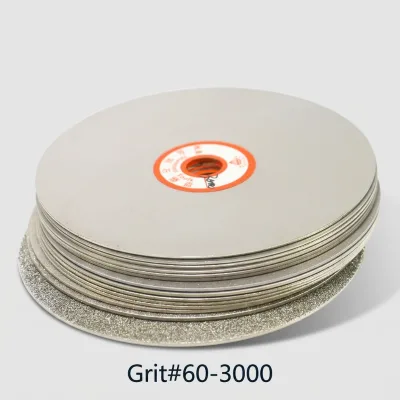 Factory Wholesale 8 Inch Girt 46-3000 Diamond Flat Lap Plate Polishing Lapidary Disc