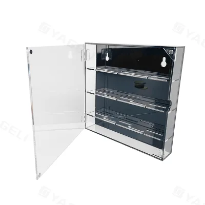 stylish good quality Acrylic Coin Rack with clear cover for Medals Badges