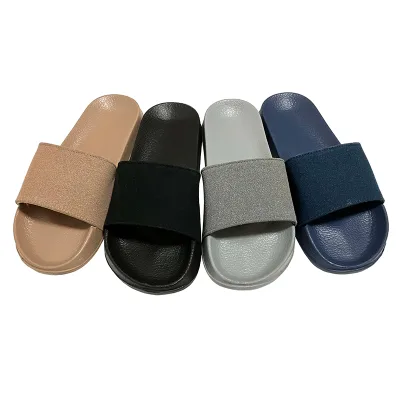 Wholesale Cheap Custom logo slippers Casual Home slippers Indoor Comfy Men slippers