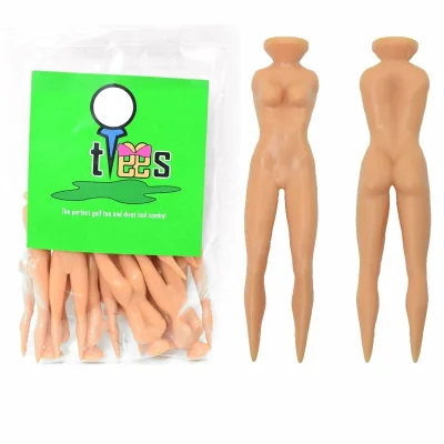 Naked Lady Golf Tees Plastic Golf Tee and Divot Repair Tool