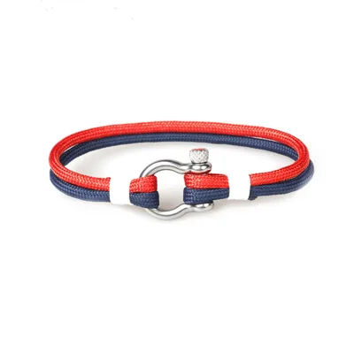 Manufacturer Outdoor Oem Tinder Tactical Paracord Bracelet with Adjuster