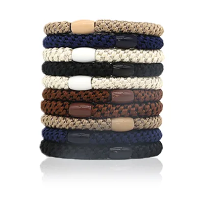 Hair Ties for Dense Elastics Ponytail Holders Braided Hair Band for Women with Thick or Curly Hair Ropes