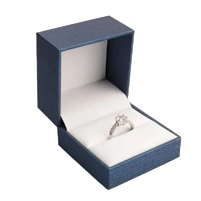 Textured Jewellery Jewel Box Leather Jewelry Box Set Jewelry Packaging Ring Vintage Style Jewellery Box Charms Kit for Jewellery