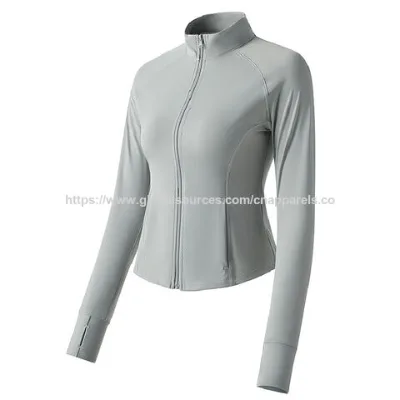 Athletic jacket, sports jacket, fitness jacket, yoga jacket, activewear jacket, running jacket