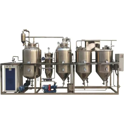 The Giant Refining Oil Machine Used in the Factory