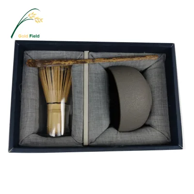 Japanese Hand Craft Pottery Matcha Tea Bowl with Gift Box