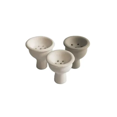 Cheap Clay Hookah Head Hookah White Hookah Bowl Chicha Clay Bow