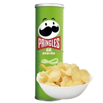 Pringless Potato Chips Multi-flavor 110G Canned Snack