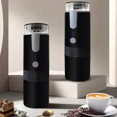 J Portable Espresso Machine Mini Automatic Outdoor Wireless Coffee Machine Carrying Drip Capsule Coffee Machine