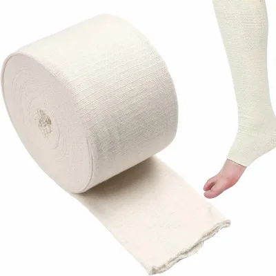 Elasticated Tubular Support Bandage Soft Stockinette Tubing Legs Arms Knees Thighs Reusable Compression Support Bandage Roll