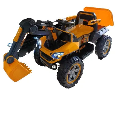Children's Electric Excavator ATV Oversized Excavator Boy Remote Control Toy Car