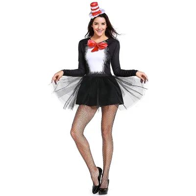 2025 new styles Halloween Costume Women Cosplay Uniform Sexy Lingerie Gleeing Penguin Costume Set Halloween Costume