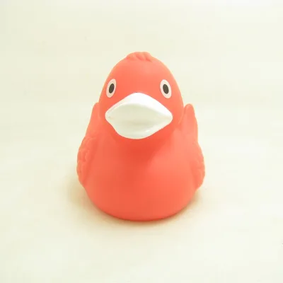 2019 Best Selling Coral Floating Duckling Squeaky Bath Toy for Baby Bathroom Water Toy for Kids
