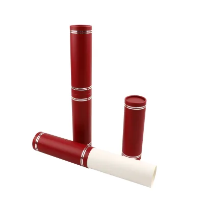 In-stock Universal Kraft Paper A3/A4 Poster Calligraphy Painting Photo Paper Storage Cylindrical Packaging Box for Gift & Craft
