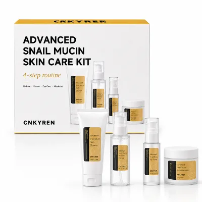 Snail Slime Skin Care Set Snail Mucin Hydrating Repairing Nourishing Facial Skincare Private Label OEM