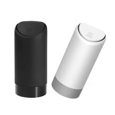 Fashion Quality Car Garbage Bin for Mini Trash Can With Lid Small Leakproof