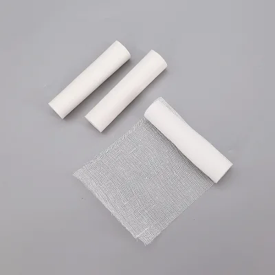 Latex Free Medical Grade 100% Cotton Conforming & Breathable for Wound Dressing Gauze Roll Bandage