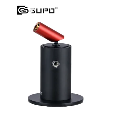 2W Rechargeable Mini Upright Spotlight Table Lamp Touch Control Type-C Cordless Showcase Spot Light for Jewelry Display