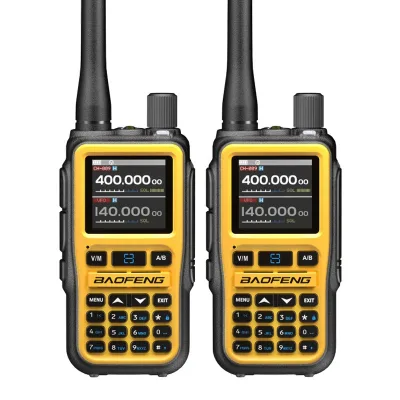 UV-5R Mini Walkie Talkie 3G POC Dual Band 0-10KM Range One-key Frequency Matching for Factory Direct Supply 5RMINI
